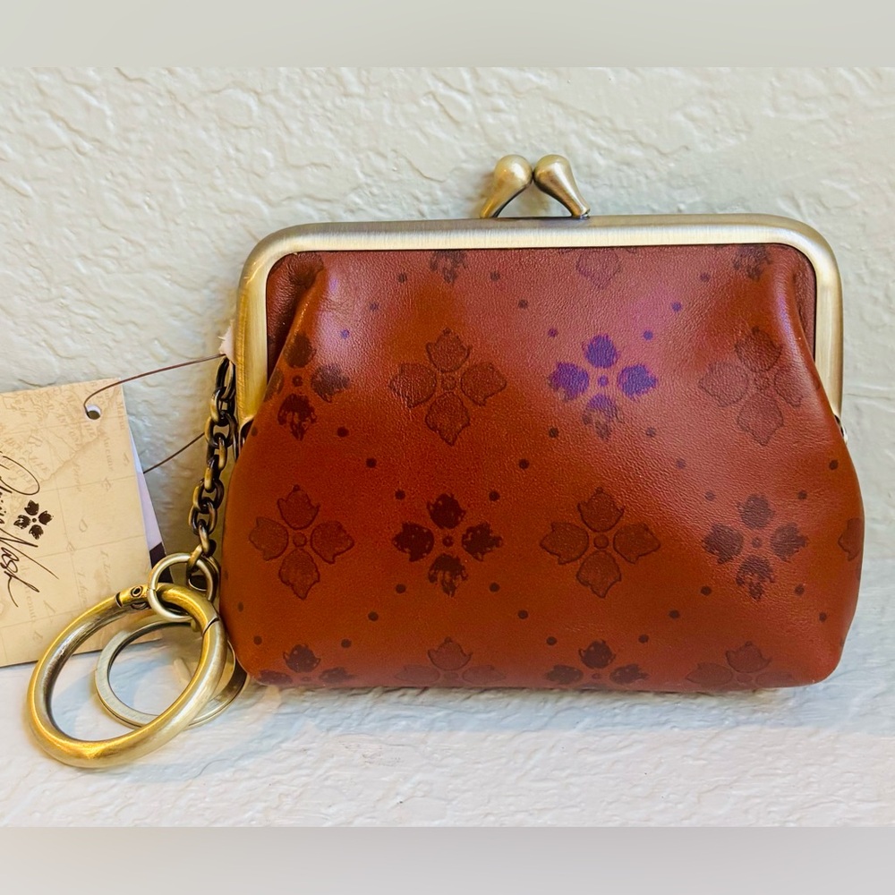 NWT 🦋 PATRICIA NASH - Borse Signature Logo Coin Purse